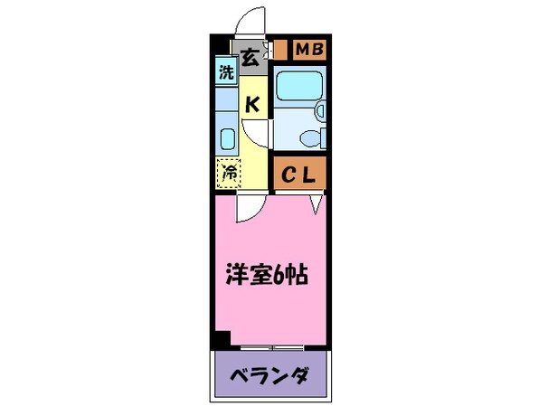 アルファ－マンションの物件間取画像